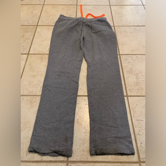 Hollister Gray Joggers with Orange Logo and Drawstring XL - Picture 7 of 8